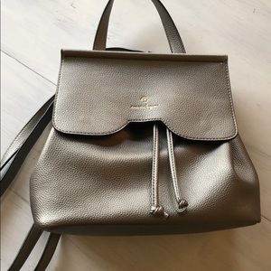 Nanette Lepore silver convertible bag/backpack